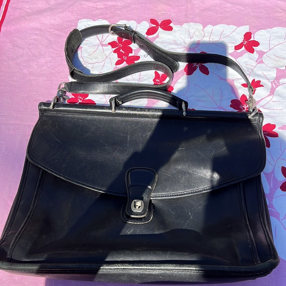 Vintage Beekman Leather Colebrooke Briefcase
